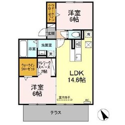 メルヴェイユ佐古木の物件間取画像